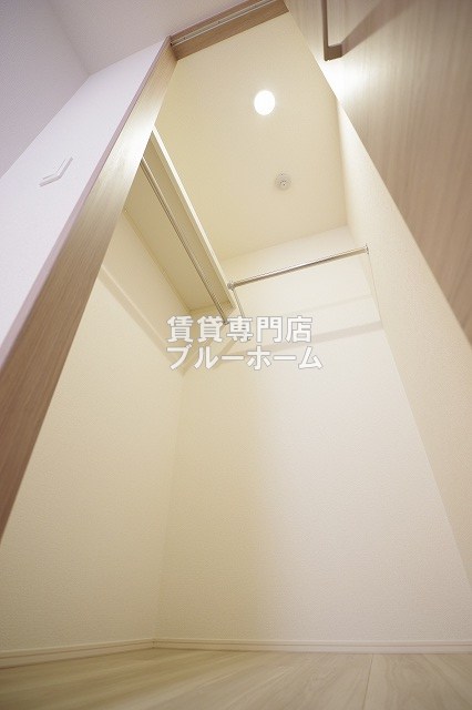 収納　大容量のウォークインクローゼット！