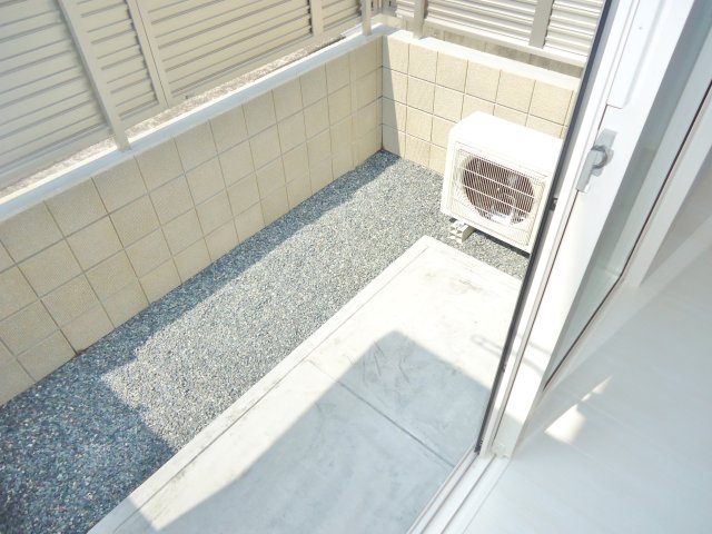 バルコニー　南西向き