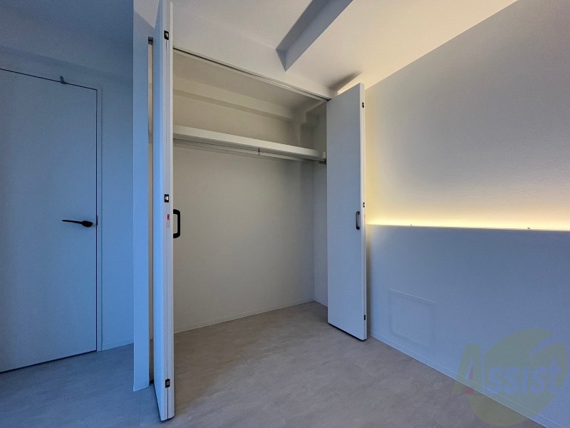 収納　収納もバッチリあるのでお部屋が片付きますよ！