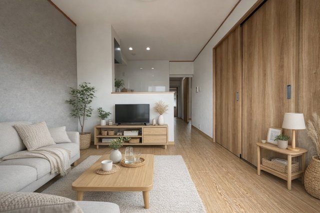 居室・リビング　モデルルーム