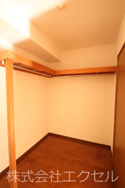 収納　奥行きのある収納です。