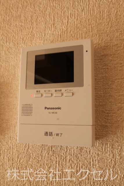 セキュリティ　来訪者の姿を確認できます。