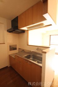 キッチン　お好きなガスコンロ設置可能です。