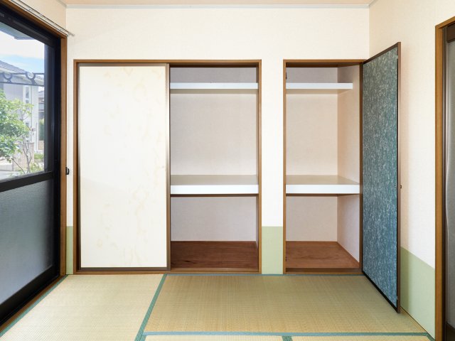 収納　和室の押入