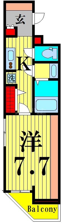 パークヴィラ六町の間取り写真