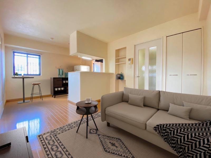 居室・リビング　ＣＧ家具になります。物件に付帯するものではありません。