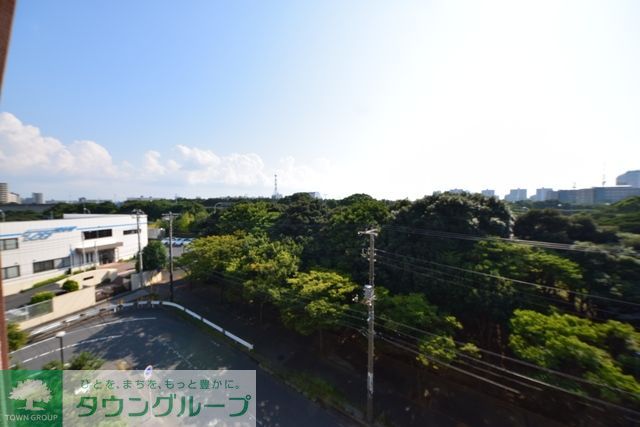 眺望　バルコニーからの景色です