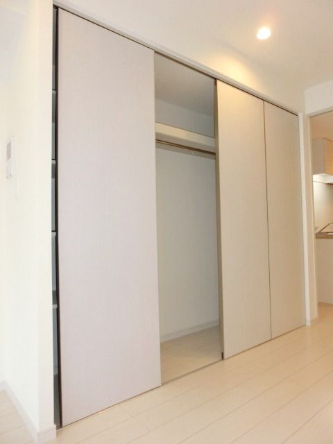収納　大きなクローゼット　扉の色が変更可能です