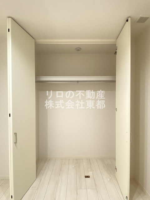 収納　収納はクローゼットタイプなので、整理整頓はかどります☆