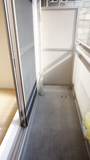 バルコニー　バルコニー付！お天気のいい日は洗濯物も気持ちよく干せますね！