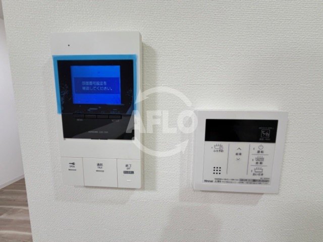 セキュリティ　アトリエール堺寺地町　モニター付きインターホン