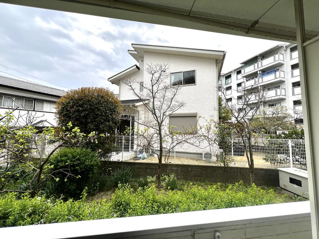 眺望　西向きバルコニー