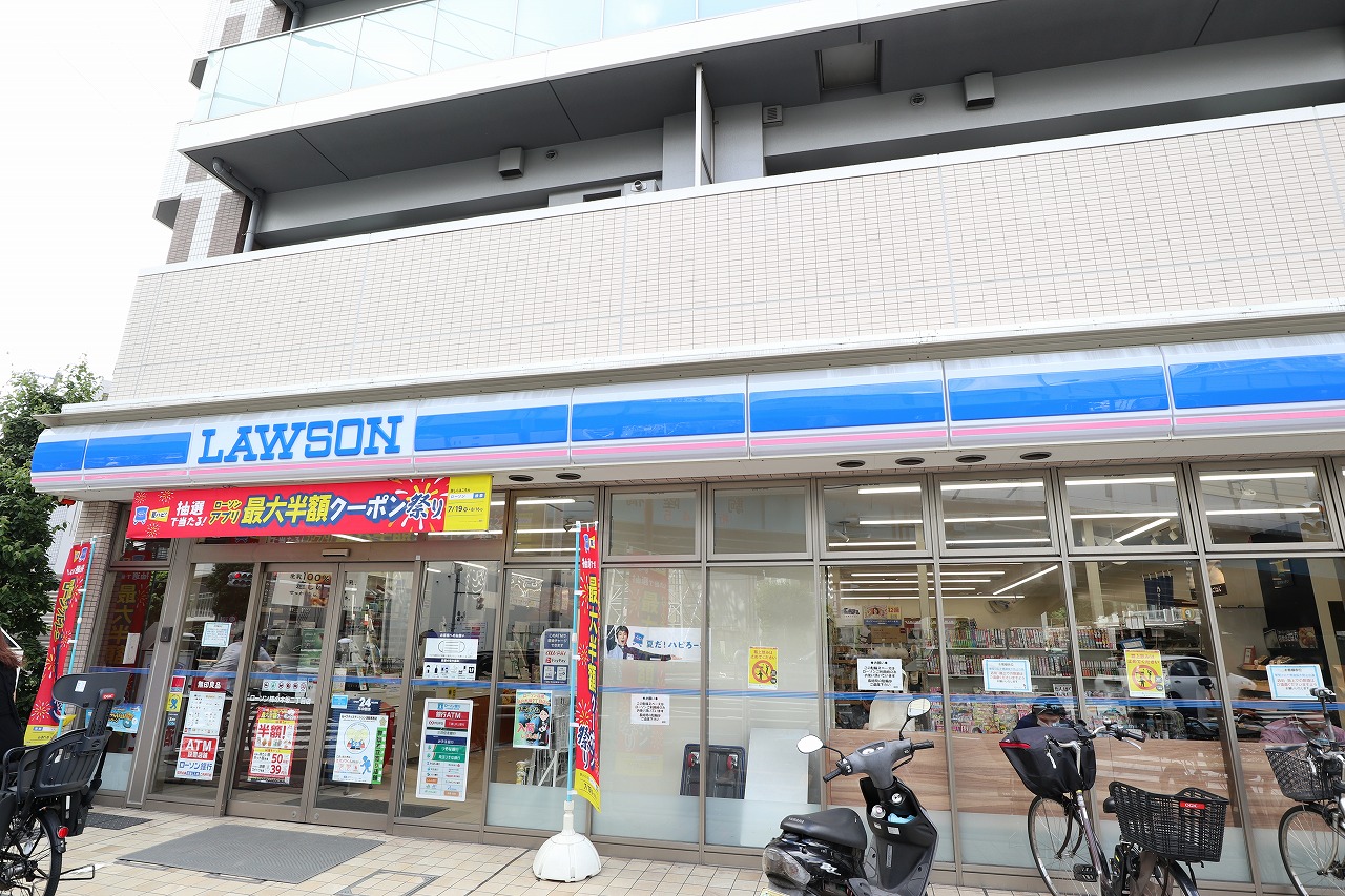 コンビニ　ローソン柿の木坂二丁目店（コンビニ）まで364m