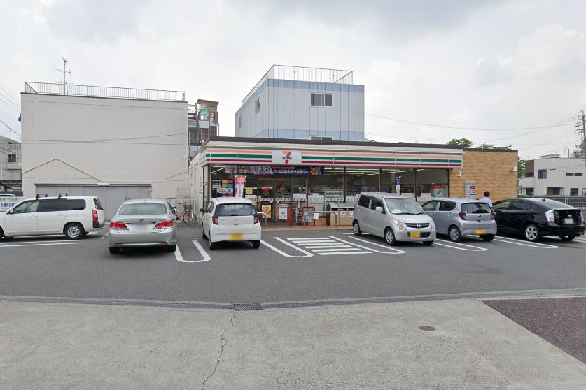 コンビニ　セブンイレブン 名古屋城西4丁目店（コンビニ）まで392m