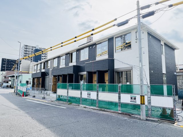 建物外観　建築現場