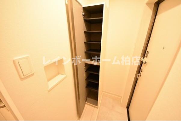 玄関　落ち着いた玄関です