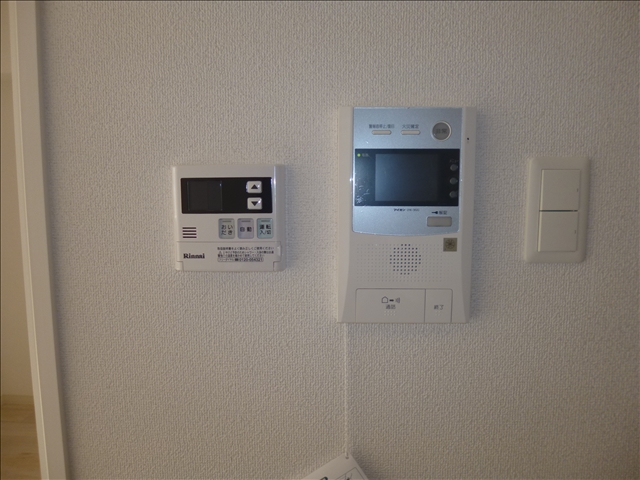 セキュリティ　オートロックと連動しているモニターホンです♪