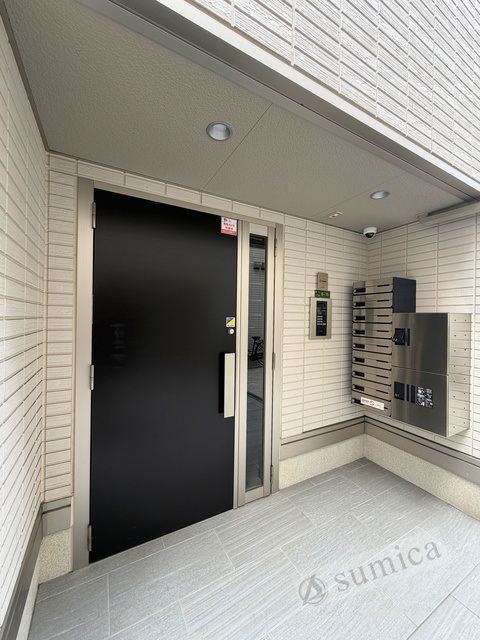 エントランス　オートロック・宅配ボックス便利です♪♪