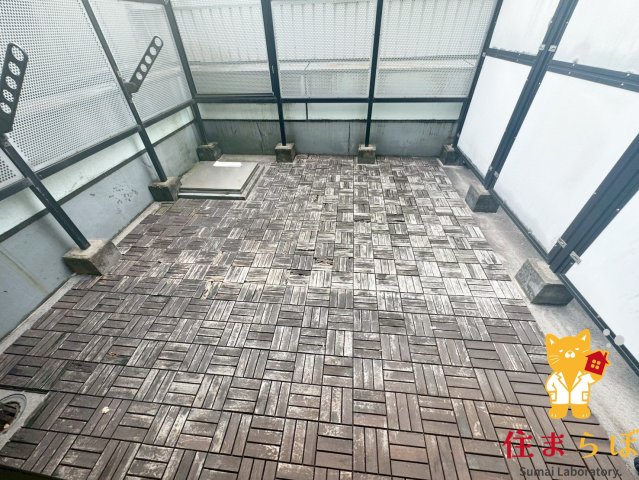 バルコニー　日常使いを想像しながら