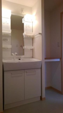 洗面設備　洗面所です