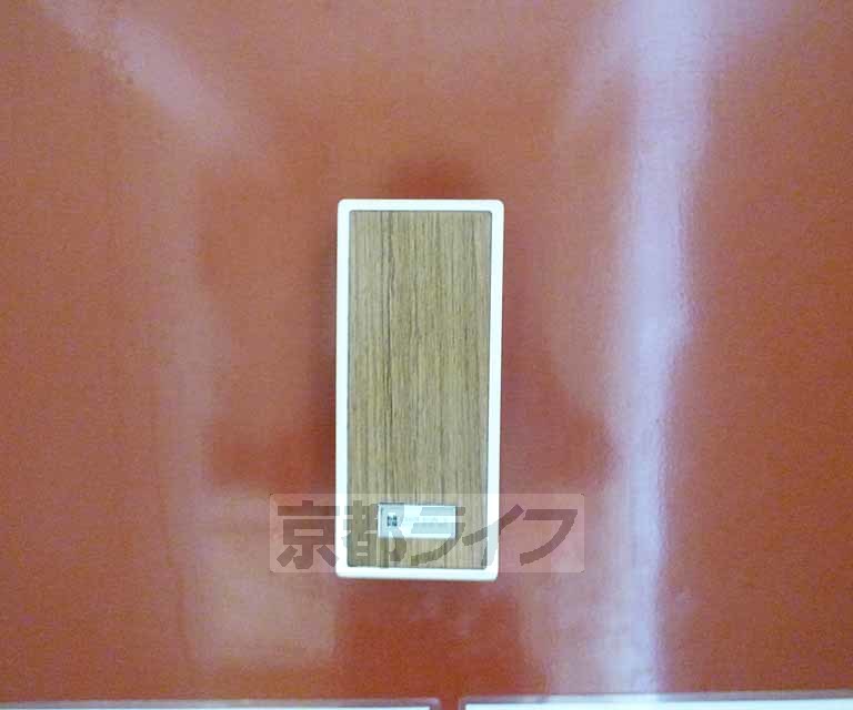 セキュリティ　来客も安心です。