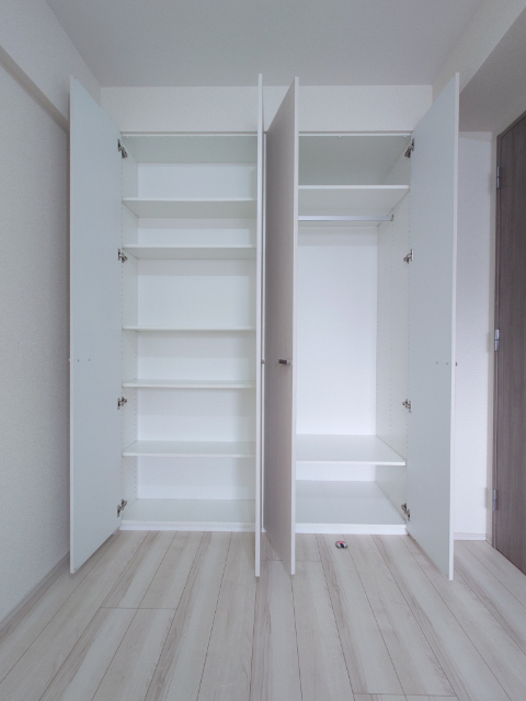 収納　洋室のクローゼット