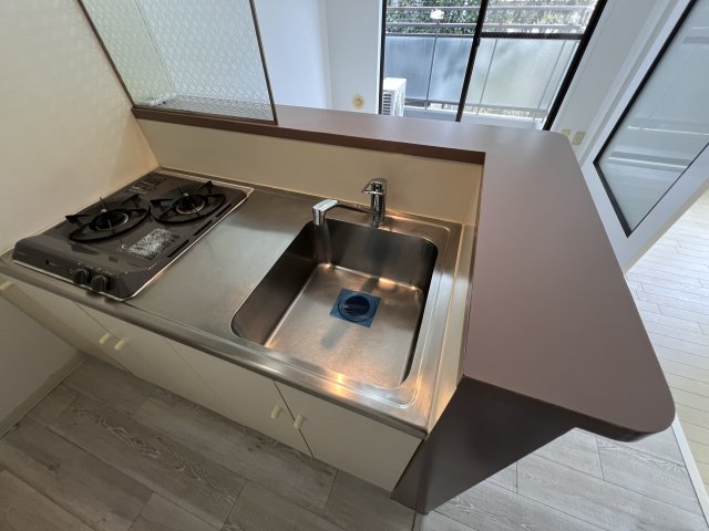 キッチン　人気の対面カウンターキッチン