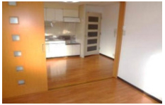 居室・リビング　※写真は別号室です。