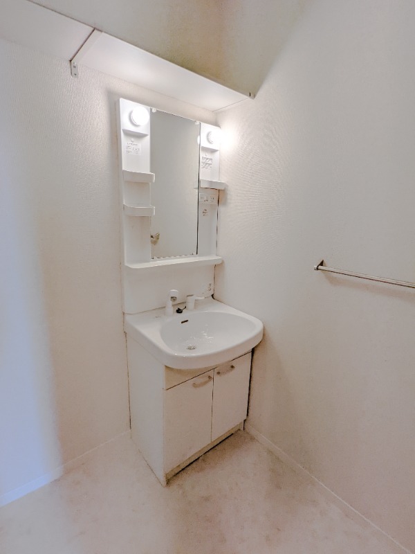 洗面設備　図面と現状に相違がある場合には現状を優先