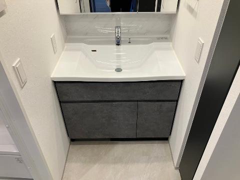 洗面設備　洗髪洗面化粧台