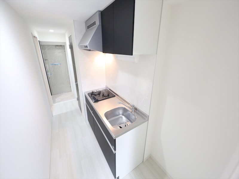 キッチン　システムキッチン（ガス2口コンロ付）