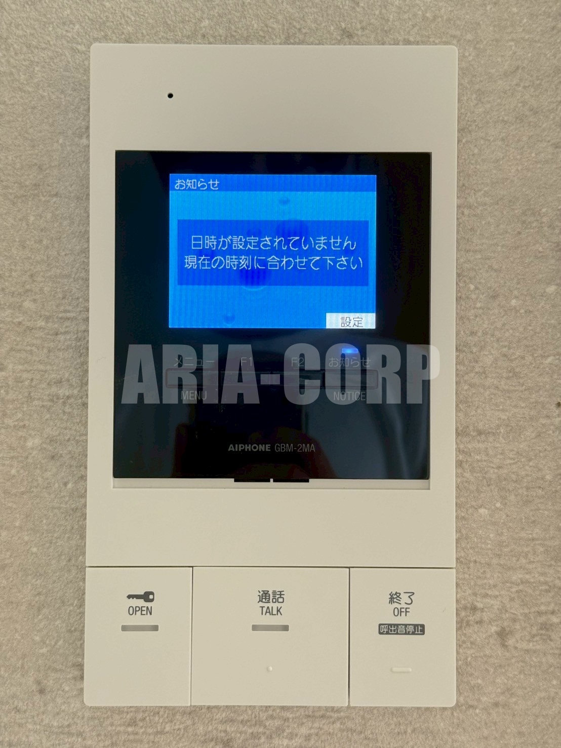 セキュリティ　同仕様：録画機能付きのモニター付きインターホン完備！