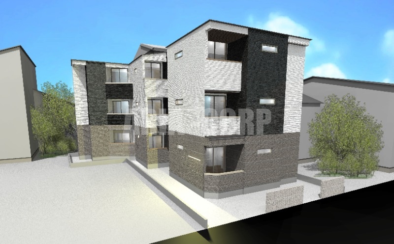 建物外観　2026年完成、大手ハウスメーカー施工デザイナーズアパート！