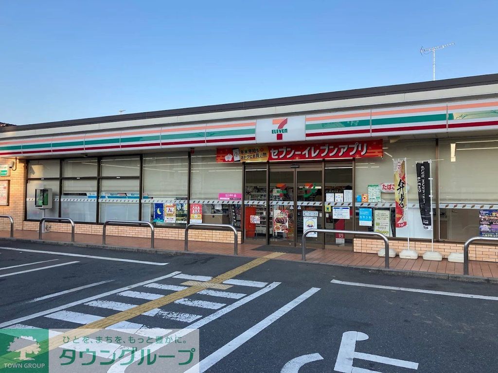 コンビニ　セブンイレブン上尾本町1丁目店（コンビニ）まで100m