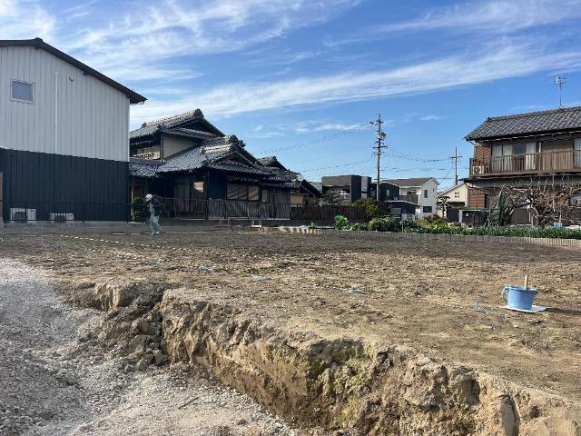 建物外観　建築現場