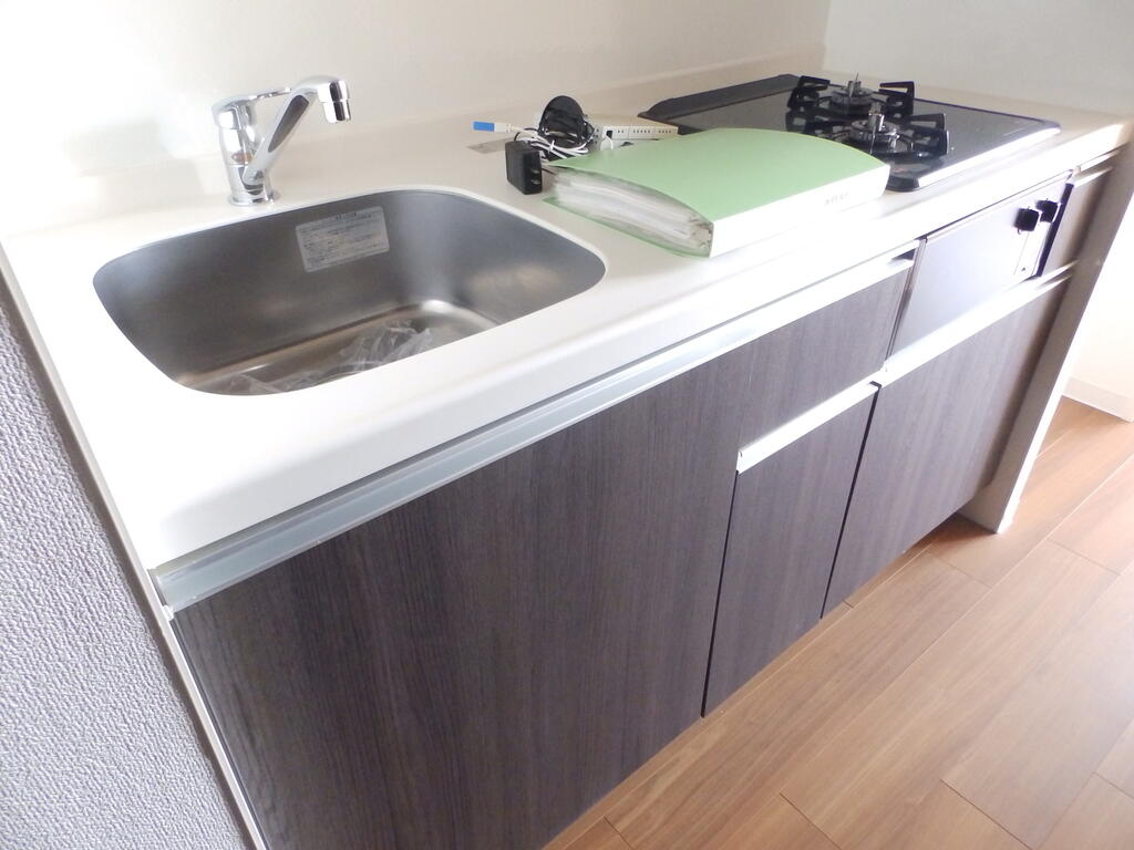 キッチン　2口コンロ