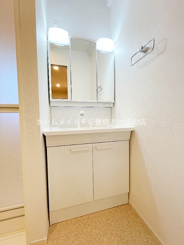 洗面設備　同型完成モデル