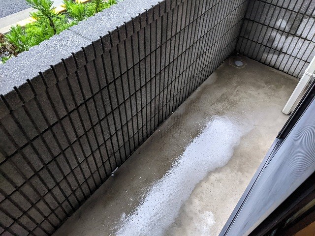 バルコニー　１階のお部屋！