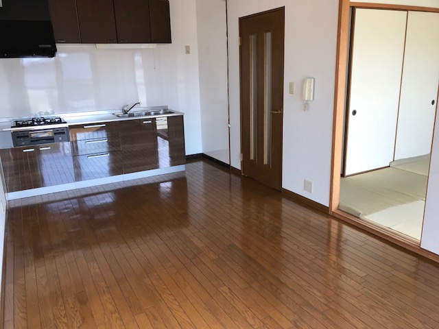 キッチン　302号の写真です