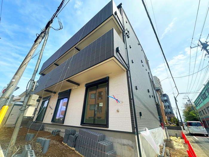 建物外観　建築中