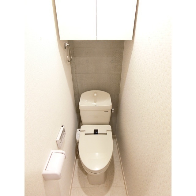 トイレ　クリーニング前の写真です。