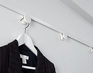 その他設備　ハンガーレールです。別部屋参考画像。