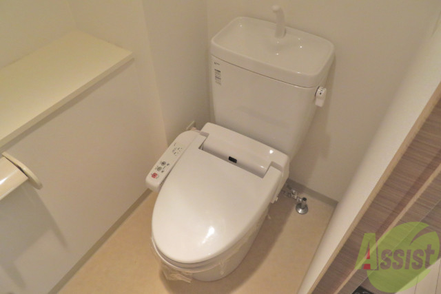 トイレ　温水便座で一年中快適ですね。