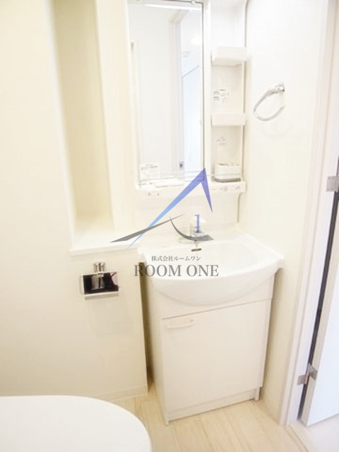 洗面設備　洗面台です。