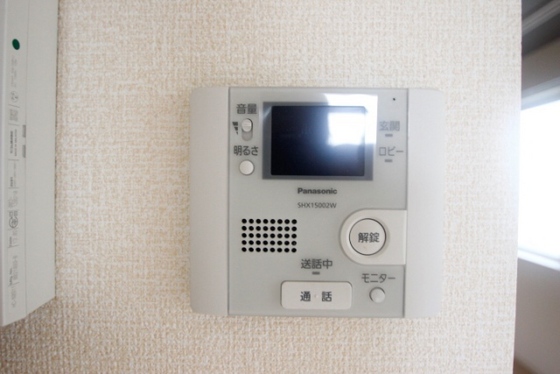 セキュリティ　※別部屋の写真です