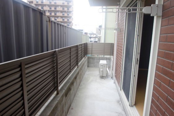バルコニー　※別部屋の写真です