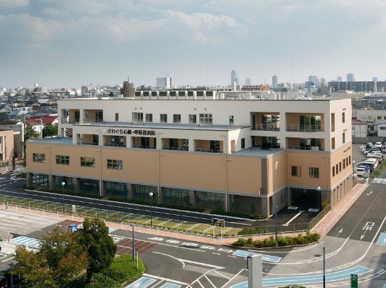 病院　医療法人社団康幸会かわぐち心臓呼吸器病院（病院）まで220m