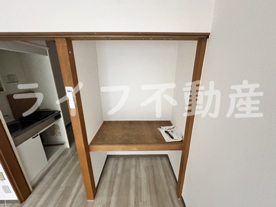 収納　専用の収納スペースです