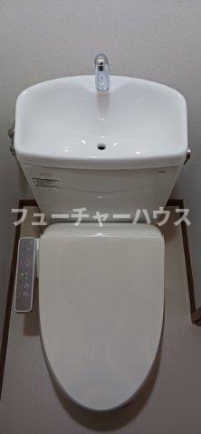 トイレ　ゆったりとした空間のトイレです