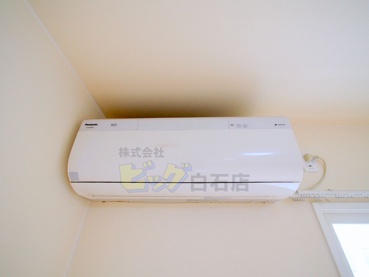 その他設備　夏も快適なエアコン付きです♪